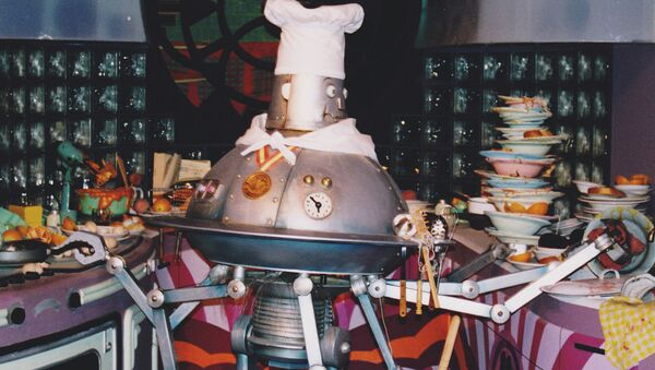 The robot chef from the Easy Living scene in Horizons at EPCOT Center - Sputnik International
