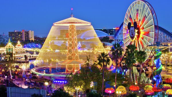 Paradise Pier at Disney California Adventure Park in Anaheim, south of California. - Sputnik International
