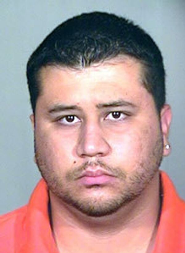 George Zimmeran in a 2005 mugshot after his arrest for domestic violence. He was arrested in 2006 as well. - Sputnik International