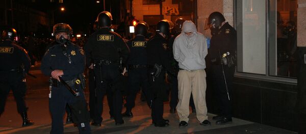 Police arrest Occupy protesters in Oakland, California. Police arrest Occupy protesters in Oakland, California. - Sputnik International