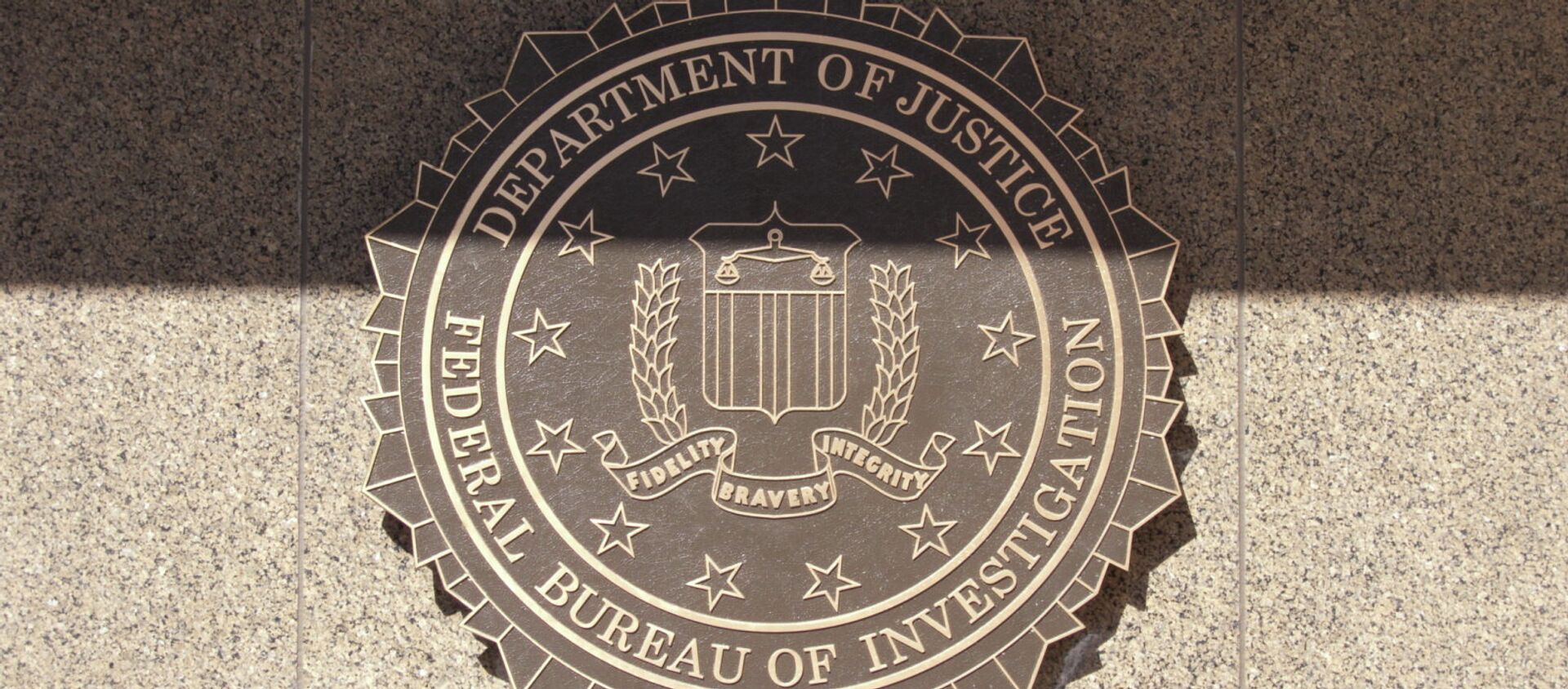 FBI Emblem, J. Edgar Hoover FBI Building - Sputnik International, 1920, 09.07.2021