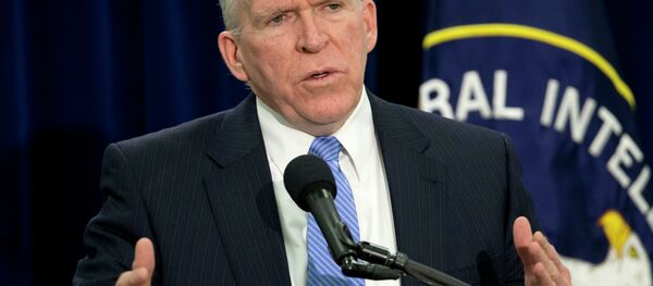 CIA Director John Brennan speaks during a news conference at CIA headquarters in Langley, Va. - Sputnik International