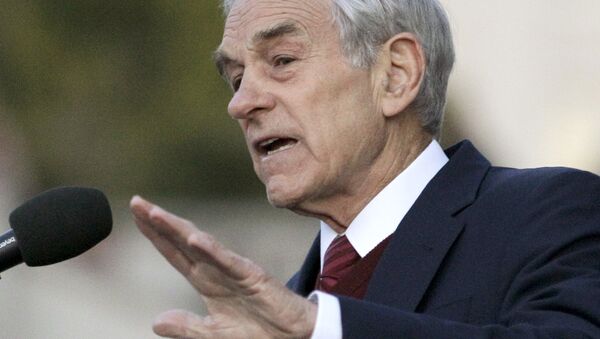 Former Congressman and presidential candidate Ron Paul is calling for an audit of the Federal Reserve. - Sputnik International