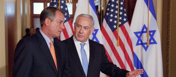 House Speaker John Boehner, left, invited Israeli Prime Minister Benjamin Netanyahu to address a joint session of Congress next month. - Sputnik International
