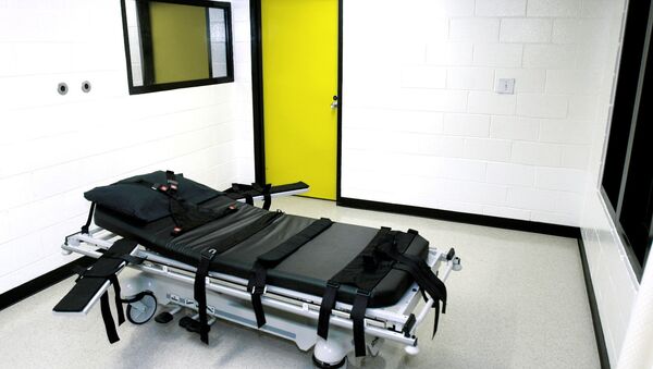 The death chamber at the state prison in Jackson, Ga. - Sputnik International