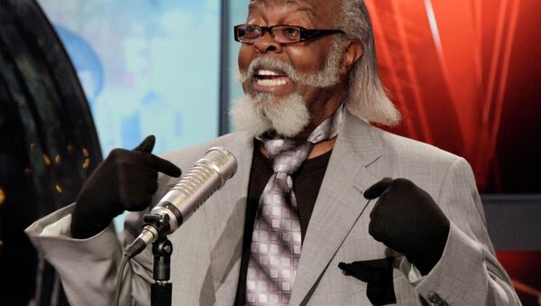 Jimmy McMillan, candidate for governor of New York, of the Rent is Too Damn High Party, appears on the Imus in the Morning program on the Fox Business Network, in New York, Thursday, Oct. 28, 2010. - Sputnik International