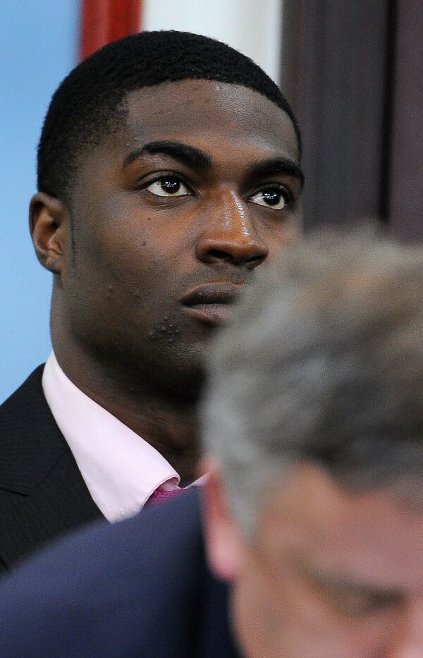 Corey Batey stands in court after the jury left the room during his trial on Tuesday, Jan. 27, 2015 in Nashville, Tenn - Sputnik International