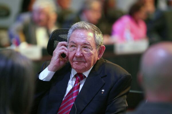 Cuba's President Raul Castro during the CELAC summit. Cuba's President Raul Castro during the CELAC summit. - Sputnik International