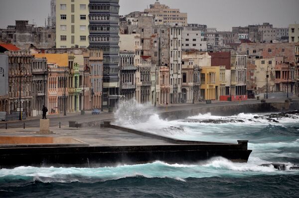 The Malecon in Old Havana. The Malecon in Old Havana. - Sputnik International