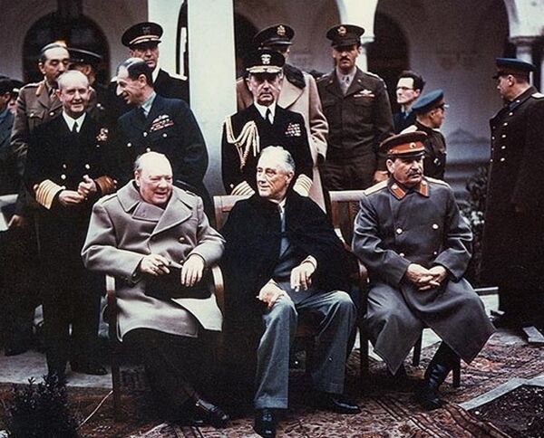 Yalta summit in February 1945 Yalta summit in February 1945 - Sputnik International