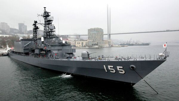 Japanese Maritime Self-Defense Force destroyer Hamagiri - Sputnik International