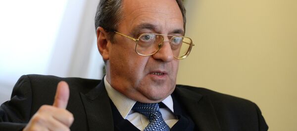 Russian Deputy Foreign Minister and Special Presidential Representative for the Middle East Mikhail Bogdanov Russian Deputy Foreign Minister and Special Presidential Representative for the Middle East Mikhail Bogdanov - Sputnik International