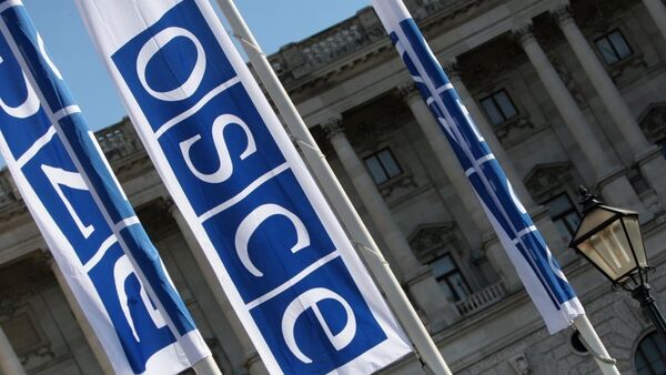 OSCE flags - Sputnik International