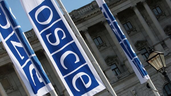 OSCE flags - Sputnik International