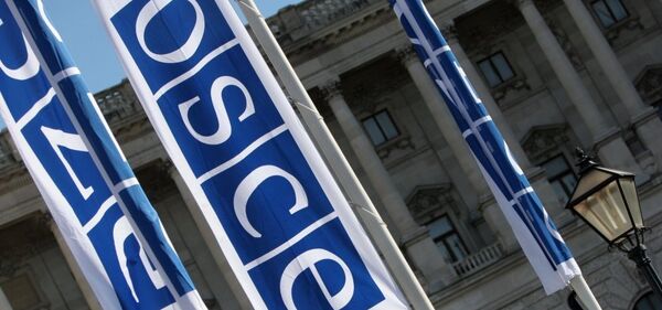 OSCE flags OSCE flags - Sputnik International