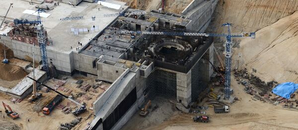The construction site of Vostochny space center near Uglegorsk village in the Amur Region The construction site of Vostochny space center near Uglegorsk village in the Amur Region - Sputnik International