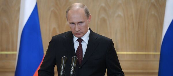 Russian President Vladimir Putin said he was confident that all preparatory work for the World Cup will be completed on schedule and with the highest quality.. Russian President Vladimir Putin said he was confident that all preparatory work for the World Cup will be completed on schedule and with the highest quality.. - Sputnik International