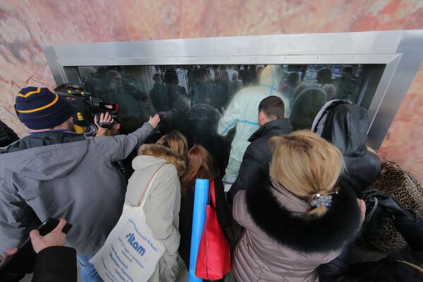 Baby Mammoth Yuka on Display in Moscow - Sputnik International