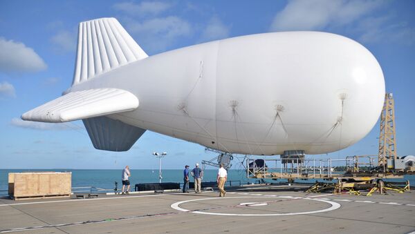 Singapore responds to increased terrorist threat with giant radar balloon - Sputnik International