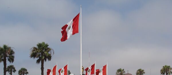 La Punta, Lima, Peru. Flags - Sputnik International