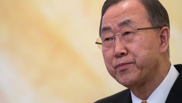 United Nations Secretary-General Ban Ki-moon urges Israel not to establish 1,000 settlement units in East Jerusalem. - Sputnik International