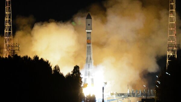 Russia has launched a Soyuz-2.1a carrier rocket with a Meridian communications satellite from the Plesetsk space center in northern Russia - Sputnik International