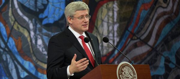 Canada's Prime Minister Stephen Harper - Sputnik International