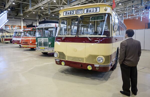 Moscow Exhibits a Timeline of Public Transport - Sputnik International