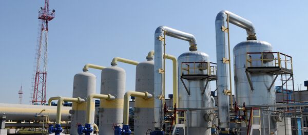 Alexander Novak said he had informed the European Commission Vice-President about Moscow's concern over small amount of gas at Ukrainian underground gas storage facilities. Alexander Novak said he had informed the European Commission Vice-President about Moscow's concern over small amount of gas at Ukrainian underground gas storage facilities. - Sputnik International
