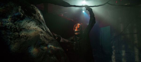 An actor is seen inside the Legend of Sleepy Hollow room at Nightmare: New York, a haunted house for adults, in New York October 22, 2014. With Hollywood-grade stagecraft and professional actors, haunted houses are in increasingly high demand An actor is seen inside the Legend of Sleepy Hollow room at Nightmare: New York, a haunted house for adults, in New York October 22, 2014. With Hollywood-grade stagecraft and professional actors, haunted houses are in increasingly high demand - Sputnik International