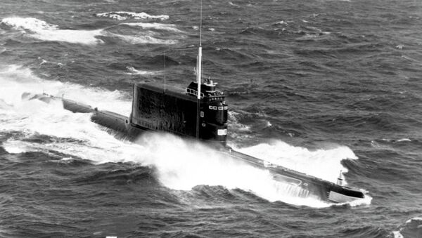 Soviet Golf II class ballistic missile submarine - Sputnik International