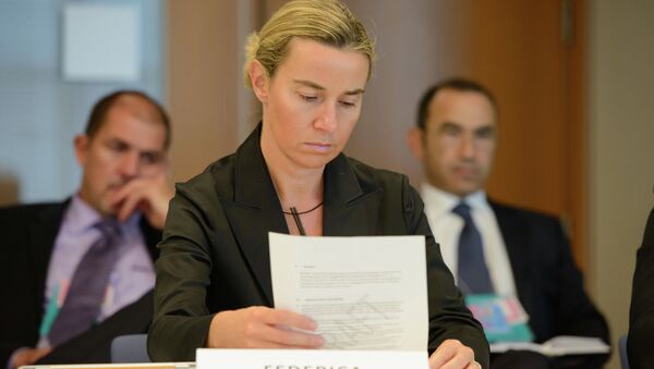 The EU High Representative for Foreign Affairs and Security Policy Federica Mogherini - Sputnik International