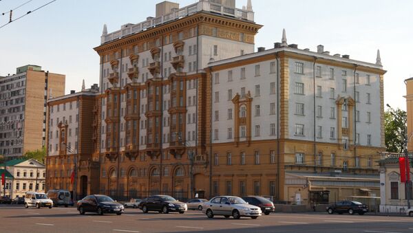 The building of the US Embassy in Moscow. - Sputnik International