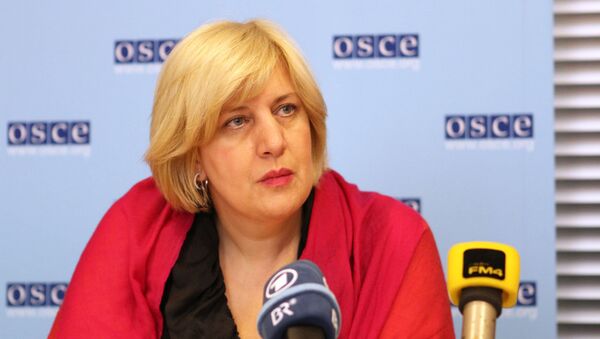 OSCE’s Representative on Freedom of the Media Dunja Mijatovic - Sputnik International