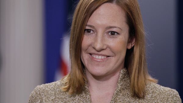 US Department spokesperson Jen Psaki stated that 40 OSCE parliamentarians from more than 20 OSCE participating states, including Russia, will monitor the ongoing midterm elections to the US. - Sputnik International