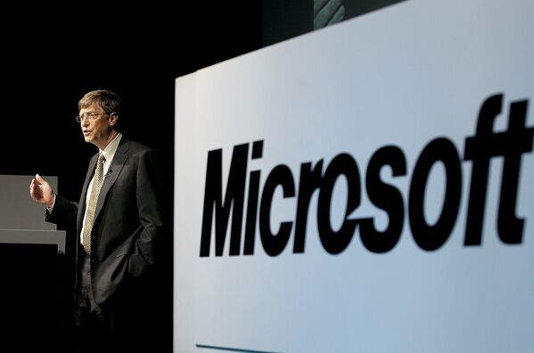 Microsoft Corporation Chairman, Bill Gates - Sputnik International