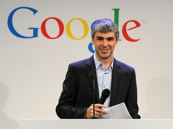 Google CEO Larry Page Google CEO Larry Page - Sputnik International