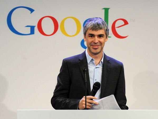 Google CEO Larry Page - Sputnik International