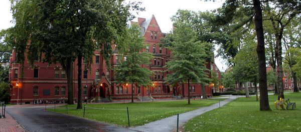 In the course of the study, cameras were installed in lecture halls to take images of the audience, which were then put through a computer program that counted the empty and filled seats. In the course of the study, cameras were installed in lecture halls to take images of the audience, which were then put through a computer program that counted the empty and filled seats. - Sputnik International