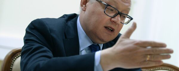 Russian Deputy Foreign Minister Sergei Ryabkov gives interview Russian Deputy Foreign Minister Sergei Ryabkov gives interview - Sputnik International
