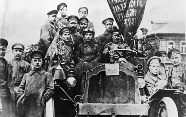 Revolutionary soldiers in Moscow. (File) - Sputnik International