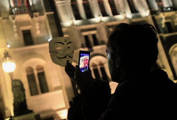 Million Mask March: Hacktivists Against Mass Surveillance - Sputnik International