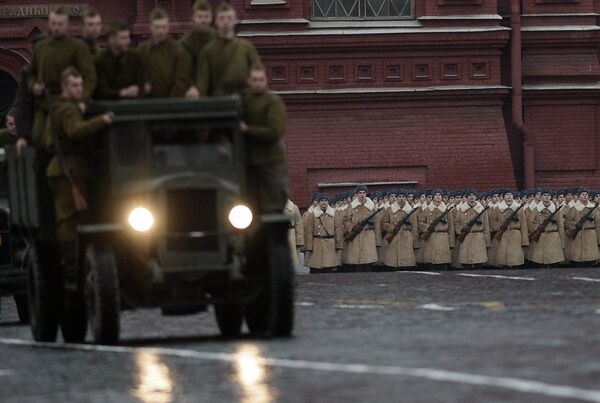Anniversary of Legendary 1941 Military Parade on Moscow's Red Square - Sputnik International