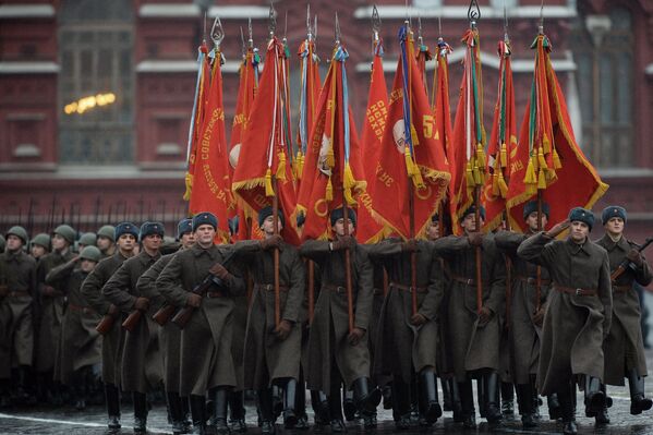 Anniversary of Legendary 1941 Military Parade on Moscow's Red Square - Sputnik International