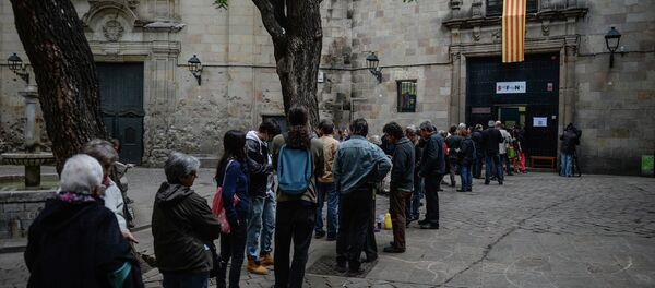 For the first time since 2012, when the region’s sovereignty drive began to gather momentum, more people are against Catalan independence than for it, a poll by CEO, an autonomous administrative body of the Catalan government, found Friday. For the first time since 2012, when the region’s sovereignty drive began to gather momentum, more people are against Catalan independence than for it, a poll by CEO, an autonomous administrative body of the Catalan government, found Friday. - Sputnik International