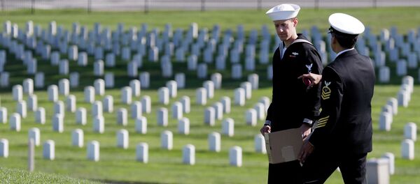 The U.S. celebrates Veterans Day Tuesday in honor of those who have served in the nation's military The U.S. celebrates Veterans Day Tuesday in honor of those who have served in the nation's military - Sputnik International