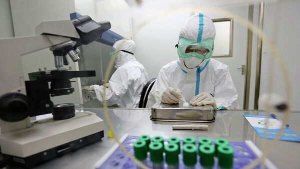 Russia has begun testing an Ebola virus vaccine on primates, Russian Health Minister Veronika Skvortsova said Monday. - Sputnik International