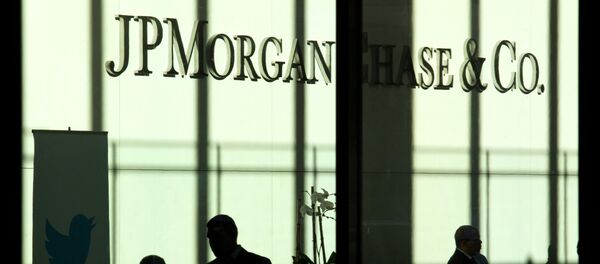 JP Morgan offices are seen in New York, in this file photo taken October 25, 2013 JP Morgan offices are seen in New York, in this file photo taken October 25, 2013 - Sputnik International