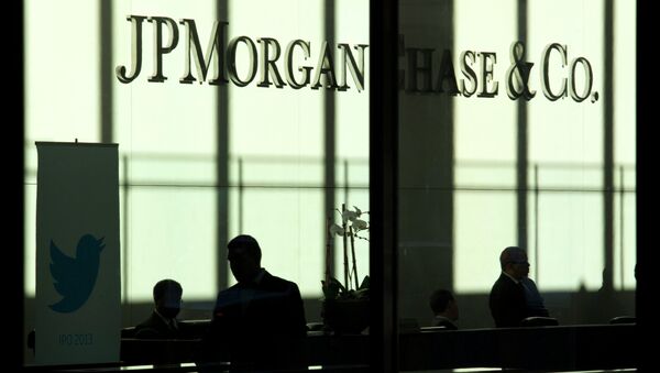 JP Morgan offices are seen in New York, in this file photo taken October 25, 2013 - Sputnik International