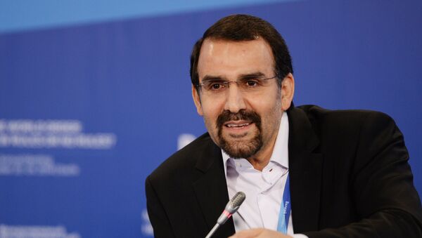 Iran's Ambassador to Russia Mehdi Sanaei at the 11th Meeting of Valdai Discussion Club in Sochi - Sputnik International